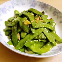 炒荷兰豆的做法[图]
