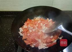 番茄炒肉片的做法图解4