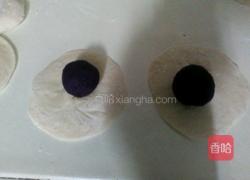 紫薯花包的做法图解3