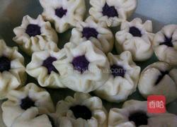 紫薯花包的做法图解7