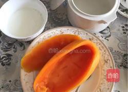 木瓜椰奶燕窝的做法图解4