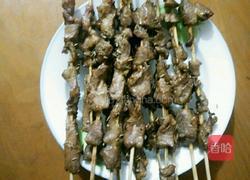 烤箱羊肉串和鸡胗串的做法图解4