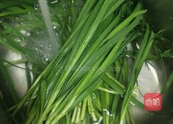 鲜虾炒韭菜的做法图解3