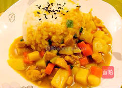 咖喱鸡肉土豆的做法图解6