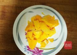 芒果蜜豆牛奶西米露的做法图解3