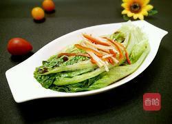 白灼生菜的做法图解9