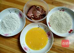 香炸猪扒的做法图解4