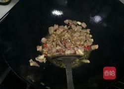 肉片炒苦瓜的做法图解4