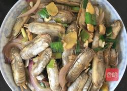 炒蛏的做法图解5
