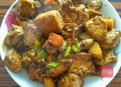 酱烧豆腐的做法图解4