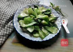 爆炒上海青的做法图解6