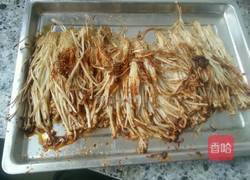 烤箱版烤金针菇的做法图解2