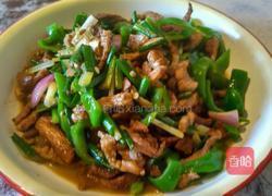 沙葱辣子肉的做法图解3