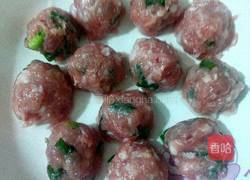 紫菜丸子汤的做法图解4