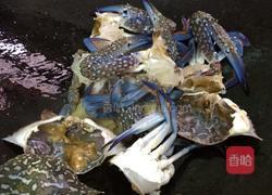 姜葱炒花蟹的做法图解6