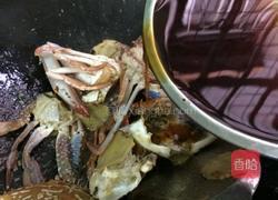 姜葱炒花蟹的做法图解7