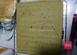 黑加仑抹茶蛋糕卷的做法图解12
