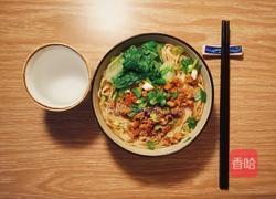 肉末汤面的做法图解6