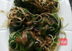 菠菜豆腐墩儿的做法图解5