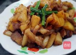 土豆烧肉的做法图解6