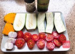 意式烤蔬菜拌烟斗面的做法图解2