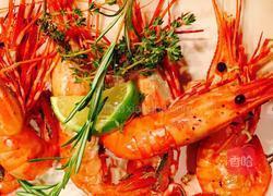 烤焗黄油迷失香草珊瑚大虾的做法图解6