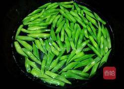 四季豆炒肉的做法图解3