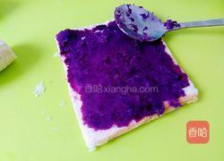 土司香蕉紫薯卷的做法图解8