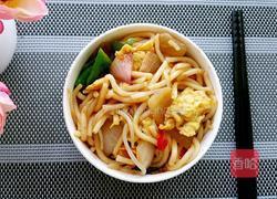 二节子素炒面的做法图解12