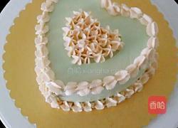 六寸裱花蛋糕的做法图解10