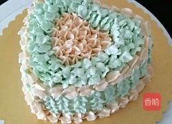 六寸裱花蛋糕的做法图解12