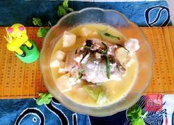 鱼头鱼骨豆腐汤的做法图解8