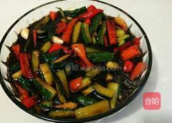 辣椒黄瓜咸菜的做法图解5