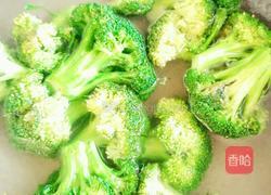 小清新西兰花饭团的做法图解2