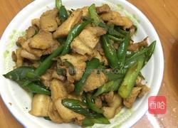 五花肉尖椒的做法图解4