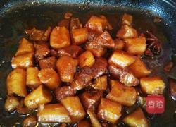 红烧肉炖山药的做法图解6