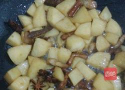 家常土豆烧肉的做法图解4