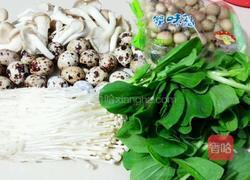 菌菇鹌鹑汤的做法图解1