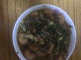 青椒烩鸡蛋豆腐的做法[图]