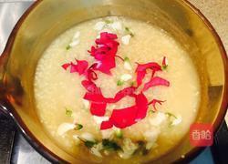 槐花小米粥的做法图解4