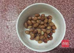 菠菜陈醋花生米的做法图解4