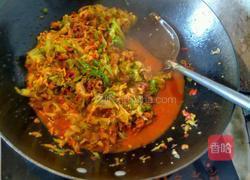 莲花白炒肉的做法图解4