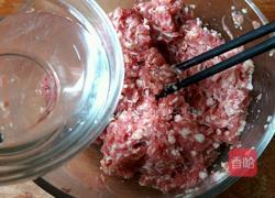 开洋蒲菜肉圆的做法图解2