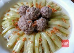 开洋蒲菜肉圆的做法图解10