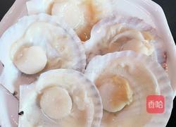 蒜蓉粉丝蒸元贝的做法图解1