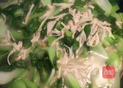 懒人版青菜豆皮汤的做法图解4