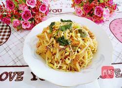 豆芽拌面筋的做法图解5