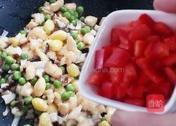 五彩鸡丁的做法图解11