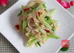 香芹爆牛肚的做法图解11