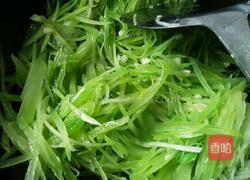 素炒莴笋丝的做法图解4